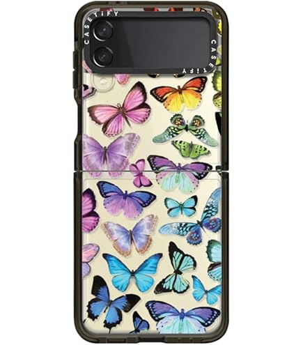 Amazon.com: CASETiFY Impact Case for Galaxy Z Flip 4 - Trippy by